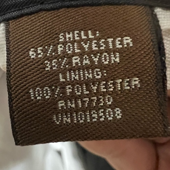 MERONA MENS DRESS BLAZER PINSTRIPE SIZE 46L IN GREAT CONDITION BKAZER ONLY. - Picture 8 of 8